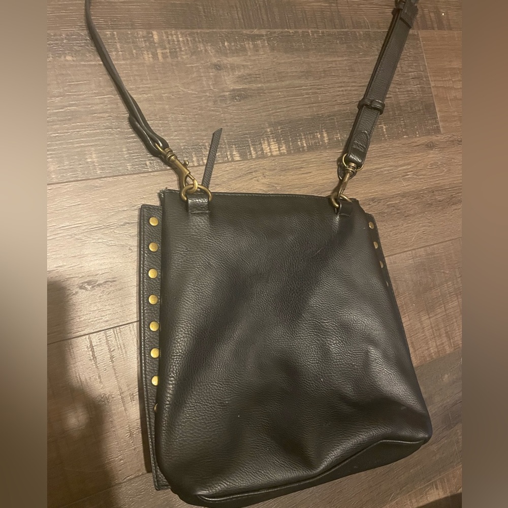 Universal Thread Black Crossbody with Rivets - Picture 2 of 3